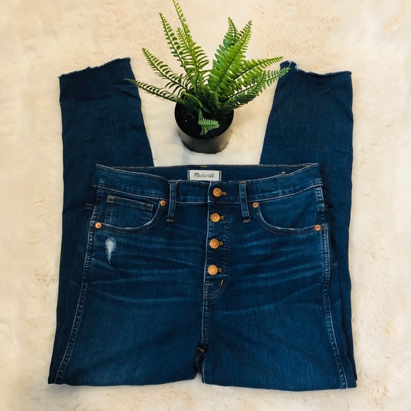 Madewell Denim - Madewell 10” High Rise Skinny Jeans size 30